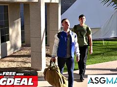 Military Hunks Get Naughty - Blain OConnor, Justin Cross