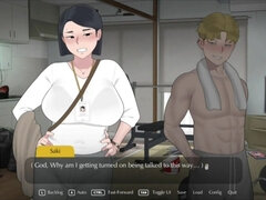 Japanese MILF captivates with sultry, forbidden maternal charm