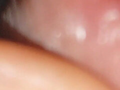 Hot Daddy in Close-up of the Inside of the Glans!