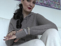 Leie, Braunhaarige, Europäisch, Fetisch, Deutsch, Reif, Milf, Solo