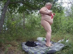 Zona901 MILF Public Park Masturbation - Big Pussy & Tits Solo Outdoor