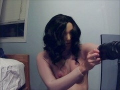 Bdsm, Latex, Kůže, Maska, Masturbace, Pička, Kozičky, Hračky