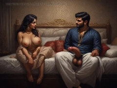 Indian Devar Fucks Bhabhiji All Night - Huge 8 Inch Cock & Six Pack Body - Peanut Girl Anal, Blowjob, Cumshot