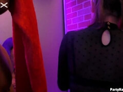 Stor kukk, Svart, Blond, Brunette, Hunn, Gruppe, Orgie, Pupper