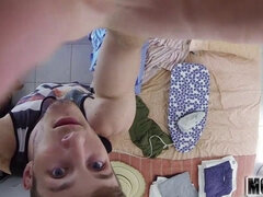 Leie, Blondine, Spermaladung, Handjob, Schlampe, Sohn, Strapon, Netzkamera