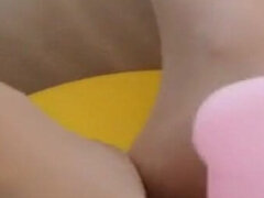 MILF Foot Job with Pantyhose on