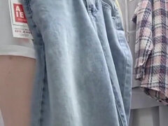 18 jaar, Enthousiasteling, Fetisj, Spijkerbroeken, Russisch, Alleen, Tiener