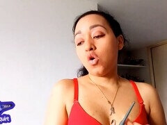 18, Azjatka, Niania, Płeć żeńska, Latynoska, Masturbacja, Orgazm, Zabawki