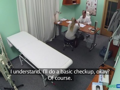 Sexy patient wants check up for her pussy