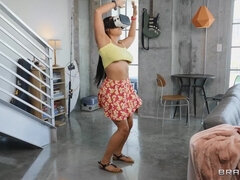 Røv, Babe, Store bryster, Pik sutte, Lækker, Hd, Realitet, Trekant