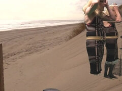 Mrs Samantha Dressing up in a White Underskirt and Long Brown Dress (no Sex)