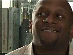 Asiatisk, Baben, Stor kuk, Svart, Avsugning, Ebenholts, Mellanrasig, Slick