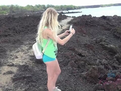 Amateur, Playa, Al aire libre, Pov, Coño, Afeitado, Tetas, Mojado