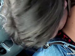 Amatør, Bil, Europeisk, Prostituert, Ludder, Tattovering, Tenåring, Tenåring anal