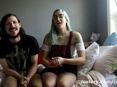 Leie, Grosser arsch, Grosse titten, Hundestellung, Brille, Hardcore, Hd, Rau