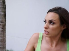 Zadek, Brunetka, Péro, Přírodní prsa, Pička, Tetování, Kozičky