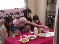 아시안, 큰 엉덩이, 레즈비언, 자연의 가슴, 보지, 단단한, 젖가슴, 웹캠