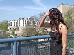 큰 가슴, 음경, 독일인, 밀프, 엄마, 야외의, 공개적인, 현실