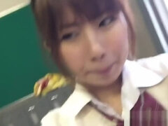 Honey asian girl in hot amateur sex video