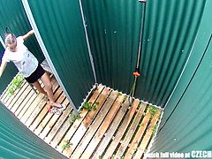 Leie, Tschechisch, Hd, Pool, Öffentlich, Realität, Solo, Spanner