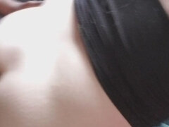 Amatør, Stor svart kvinne, Blond, Sperm skott, Raseblandet