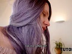 Grote mammen, Pijpbeurt, Sperma in mond, Hd, Rijpe lesbienne, Moeder die ik wil neuken, Russisch, Tieten likken