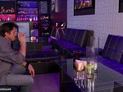 Charming Darkhaired Babe Rides Penis In The Bar - Isabella Taylor