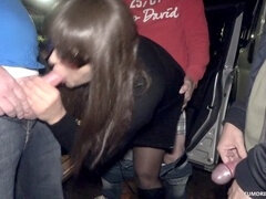 Notranji izliv, Prišlo v usta, Gangbang, Milf, Zunaj, Dokolenke, Žena