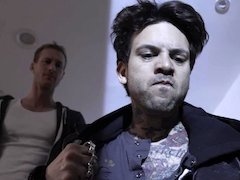 A chick turns her ass around so she could get fucked doggy style