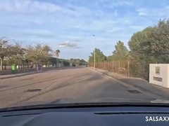 Kukk suging, Bakfra, Hd, Utendørs, Synsvinkel, Fitte, Ridning, Barbert