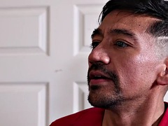 FamilyCreep - My Tight Twink Ass Rides His Hot Latino Stepdads Huge Cock