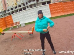 Sporty chick wants dick