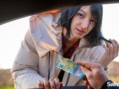 Culo grande, Verga grande, Morena, Coche, Estilo perrito, Tetas naturales, Adolescente, Tetas