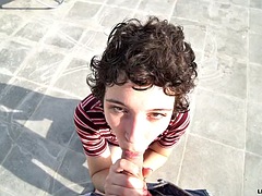 LinaLynns Holiday Flirting Intensifies: Hotel Bareback Sex