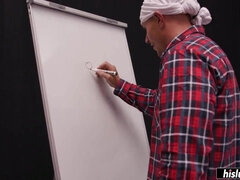 Anál, Veľké kozy, Brunetka, Hardcore, Prirodzené prsia, Piercing, Tetovanie, Kozičky