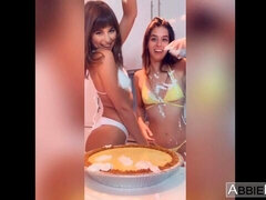 Traseiro, Biquine, Boquete, Fetiche, Comida, Cozinha, Tetas, Câmera de web webcam