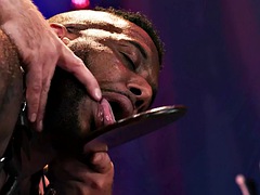 Sadomasoquismo, Mamada, Ébano, Gay, Peludo, Pajear, Cuero, Tatuaje