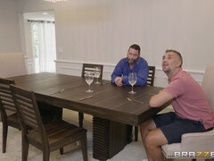 Sizzling damsel with big tits cheats on her husband