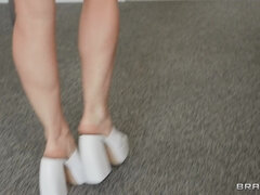 Horny MILF and ebony teen porn breathtaking clip