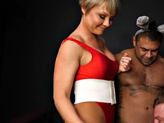 Bisexuelle, Sucer une bite, Double pénétration, Homosexuelle, Mamie, Collant, Echangistes, Plan cul à trois