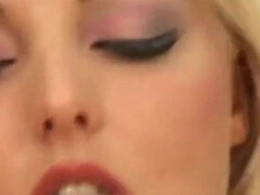 18 anni, Amatoriale, Bionda, Cieca, Vibratore, Tacchi, Lingerie, Ragazza