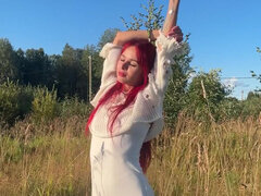 18, 빨간 머리, 소프트코어, 혼자, 청소년