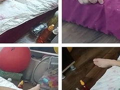 カップル, 自家製, 人妻の, ラティーナ, 妻