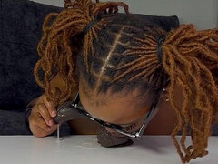 18 jahre, Leie, Schwarz, Süss, Handjob, Zierlich, Solo, Titten