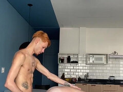 Amatør, Pik sutte, Par, Homoseksuel, Træningscenter, Tatovering