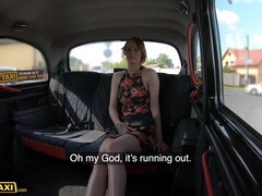 Fake Taxi, a peeping taxi driver fucks a skinny redheaded Ariela Donovan