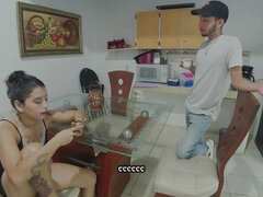 Have a Good Stepsister Who Helps Me Get Rid of My Fever by Giving Me a Great Blowjob Cum -cara - Porn in Spanish