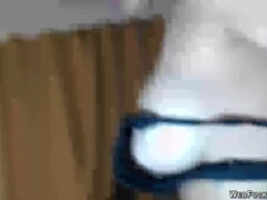 Busty lesbians toying and rimming