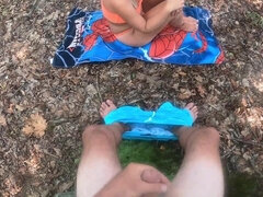 Arsch, Grosser schwanz, Im freien, Spanner