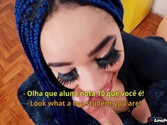 Enthousiasteling, Grote lul, Diep in de keel, Lul, Hd, Gezichtspunt, Tatoeage